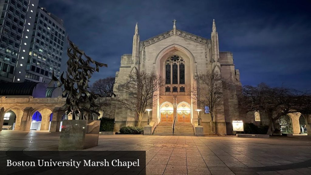 Boston University Marsh Chapel - Boston (Massachusetts)