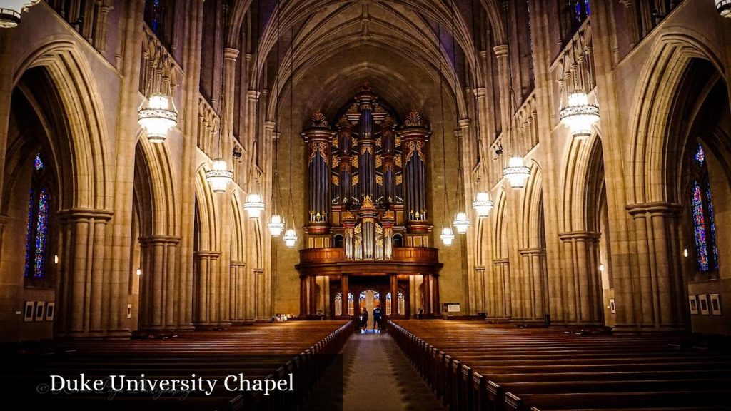 Duke University Chapel - Durham (North Carolina)