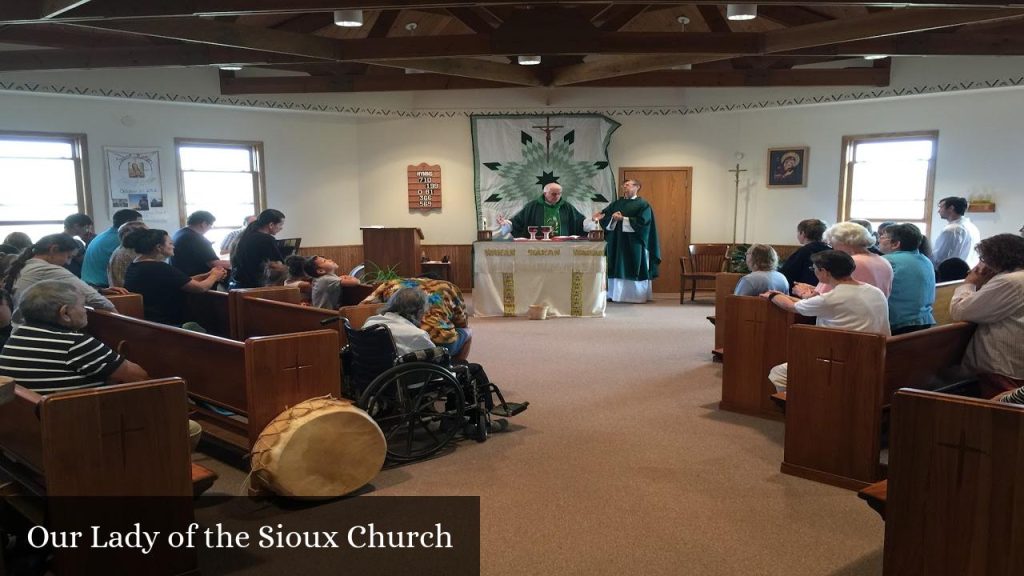 Our Lady of the Sioux Church - Oglala (South Dakota)