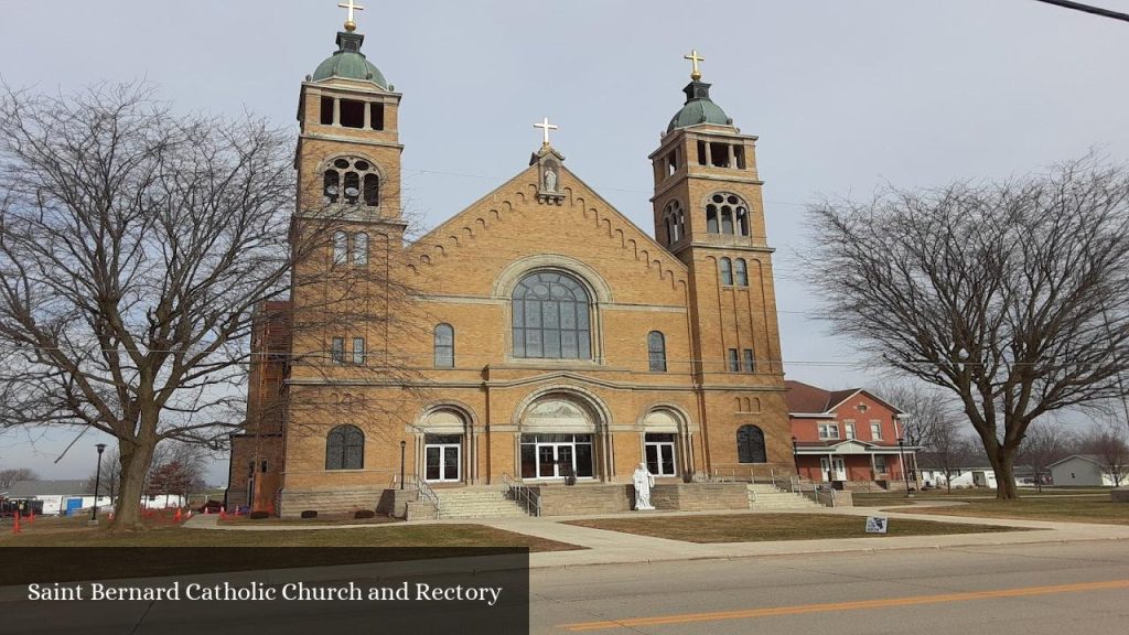 Saint Bernard Catholic Church and Rectory - Burkettsville (Ohio)