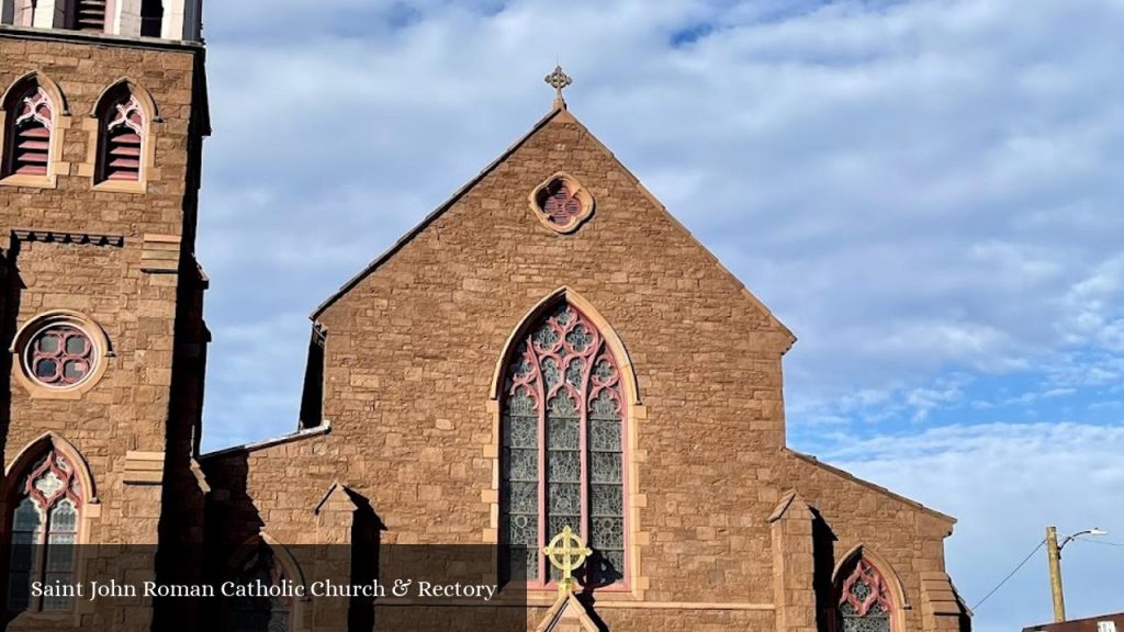 Saint John Roman Catholic Church & Rectory - Middletown (Connecticut)