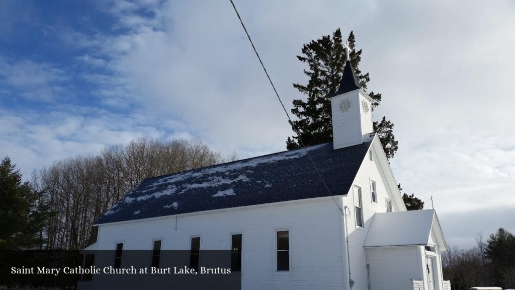 Saint Mary Catholic Church At Burt Lake - Brutus (Michigan)