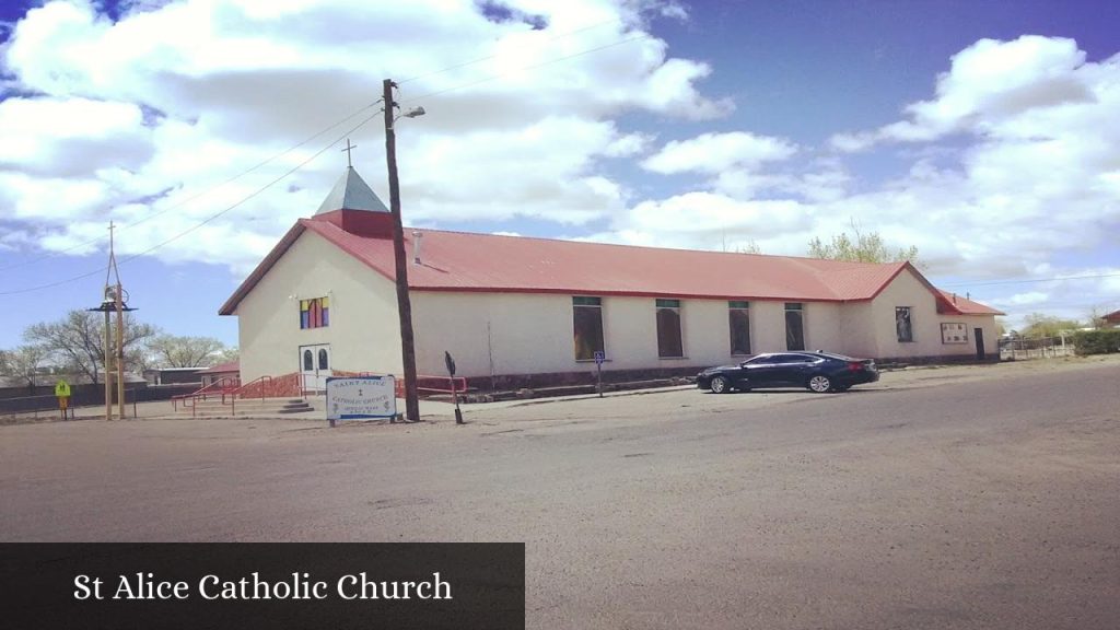 St Alice Catholic Church - Mountainair (New Mexico)