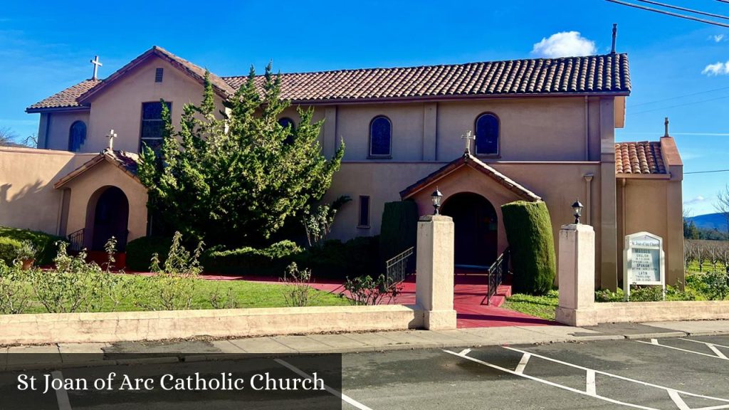 St Joan of Arc Catholic Church - Yountville (California)