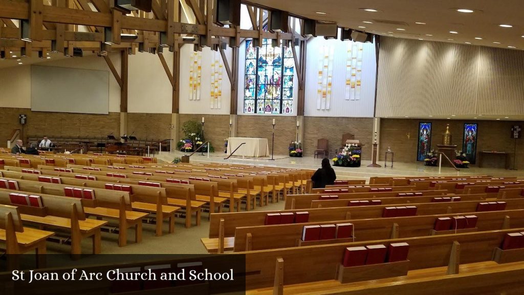 St Joan of Arc Church and School - Lisle (Illinois)