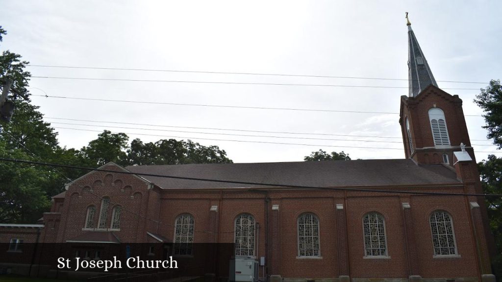 St Joseph Church - Prairie Du Rocher (Illinois)