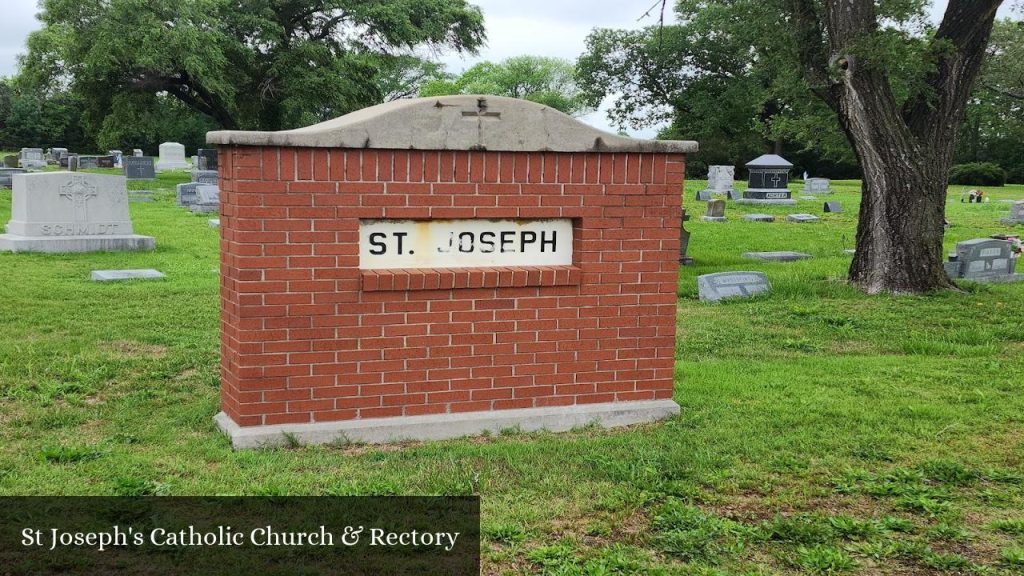 St Joseph's Catholic Church & Rectory - Humboldt (Kansas)