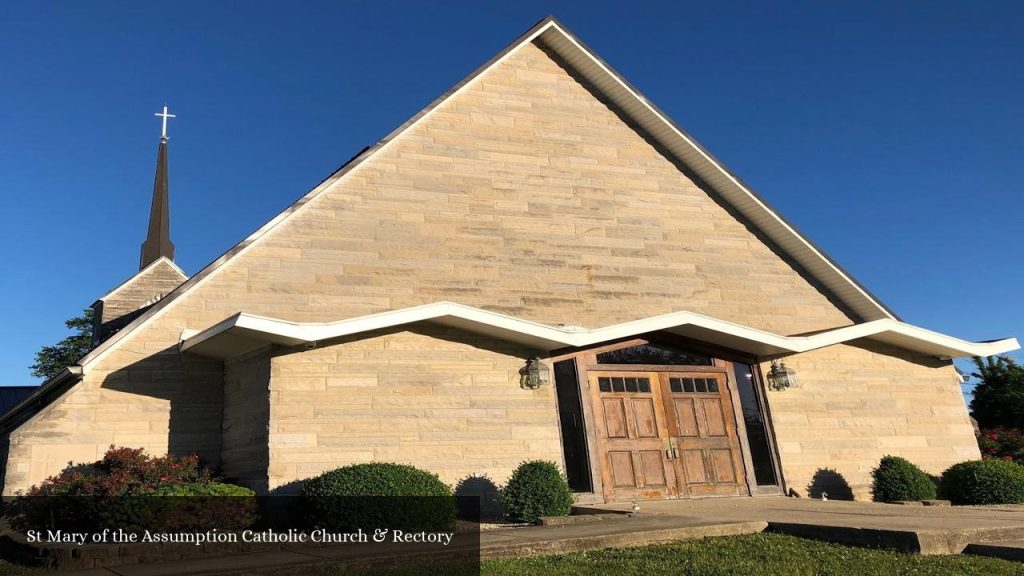 St Mary of the Assumption Catholic Church & Rectory - Mitchell (Indiana)
