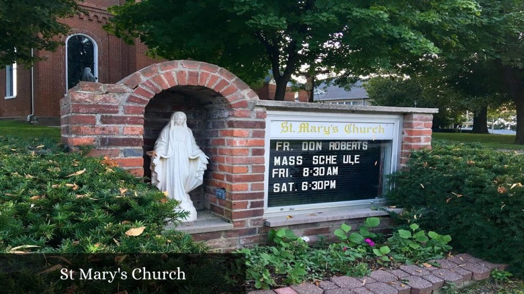 St Mary's Church - Brussels (Illinois)